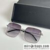 SAINT LAURENT Metal square fashion sunglasses