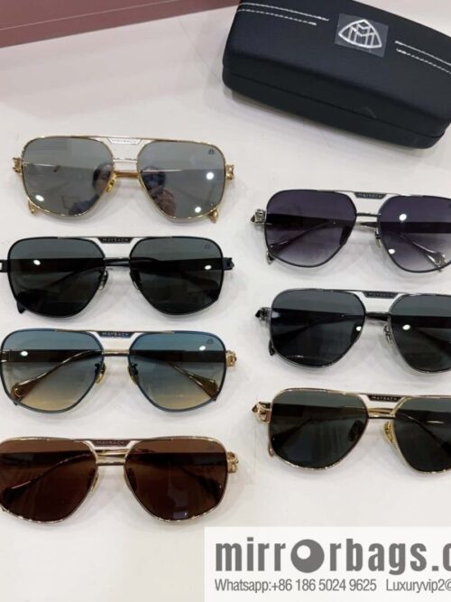 Maybach square men\'s sunglasses