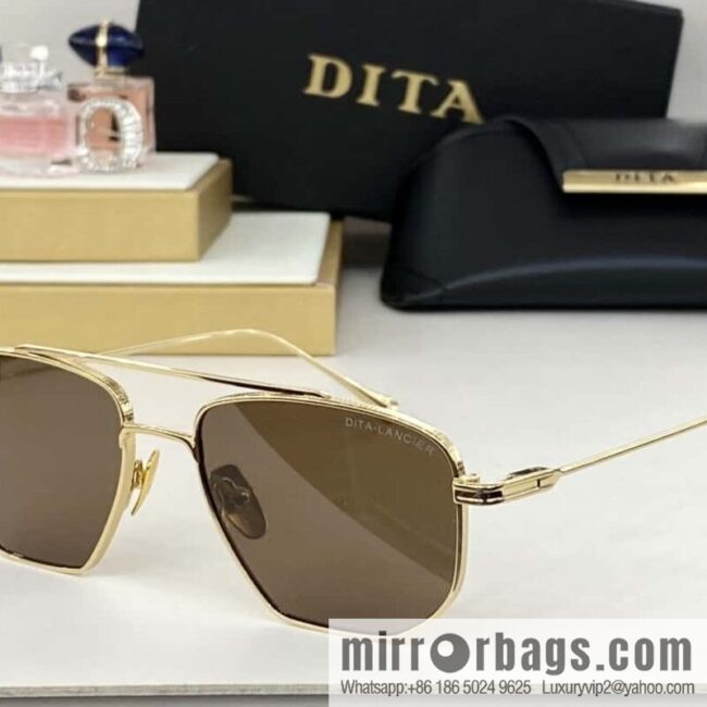 DITA Tita Metal Frame Unisex Sunglasses