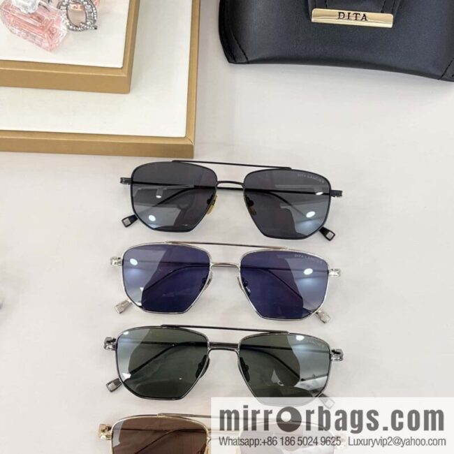 DITA Tita Metal Frame Unisex Sunglasses
