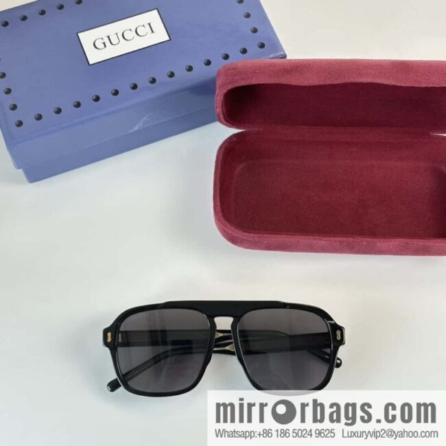 GUCCI Gucci one-piece frame unisex sunglasses