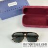 GUCCI Gucci one-piece frame unisex sunglasses