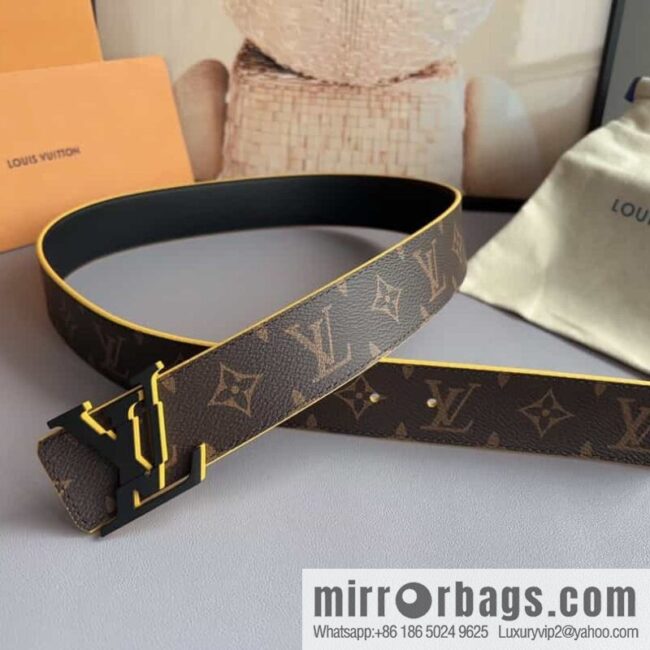 LV Louis Vuitton BROKEN 40mm double-sided belt
