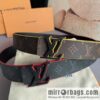 LV Louis Vuitton BROKEN 40mm double-sided belt