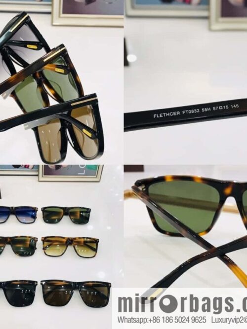 TOM FORD Tom Ford Large Frame Unisex Sunglasses