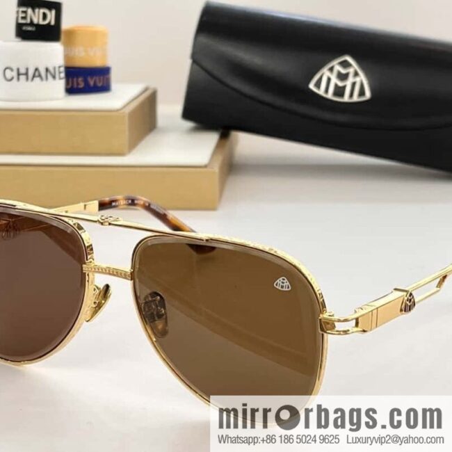 Maybach toad-shaped men\'s sunglasses