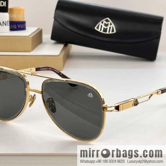 Maybach toad-shaped men\'s sunglasses