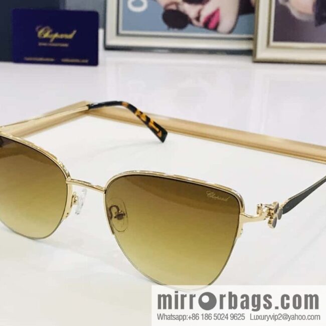 Chopard Metal Framed Unisex Sunglasses