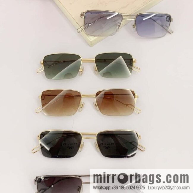Cartier Ultra Light Frame Unisex Sunglasses
