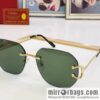Cartier rimless unisex sunglasses