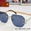 Cartier rimless unisex sunglasses