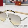 Cartier Metal Framed Men\'s Sunglasses