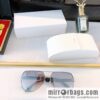 PRADA Prada letter logo temple diamond three-dimensional cut lens sunglasses