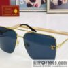 Cartier Cartier official website classic men\'s half-frame sunglasses