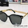 Chanel logo decorative women\'s sunglasses