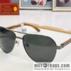Cartier Wooden Temple Men\'s Sunglasses