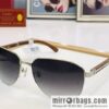 Cartier Wooden Temple Men\'s Sunglasses