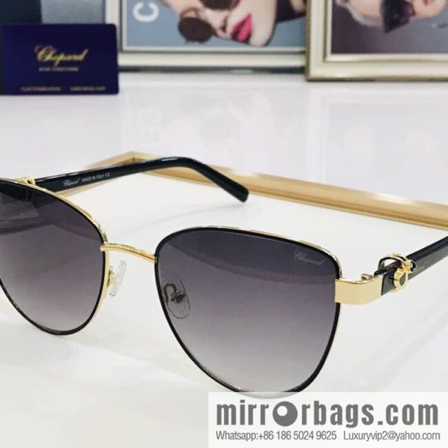 Chopard Metal Framed Unisex Sunglasses