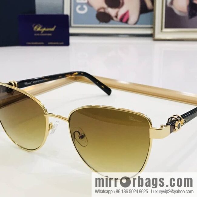 Chopard Metal Framed Unisex Sunglasses