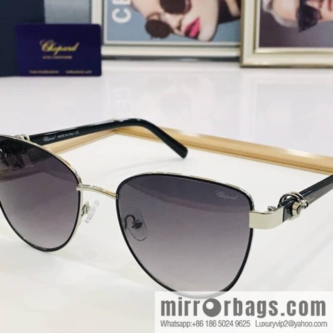 Chopard Metal Framed Unisex Sunglasses
