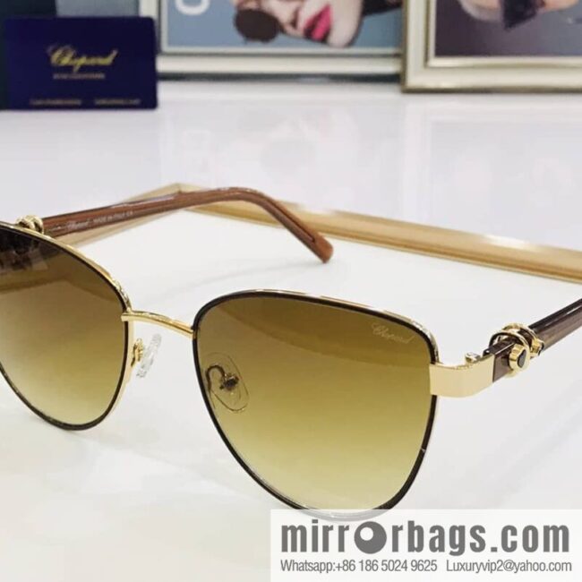 Chopard Metal Framed Unisex Sunglasses