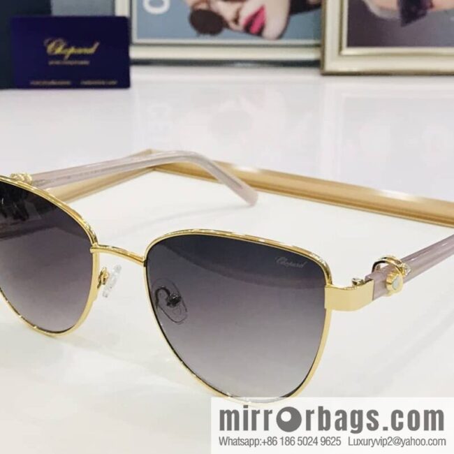 Chopard Metal Framed Unisex Sunglasses