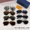 LV Louis Vuitton Round Frame Unisex Sunglasses