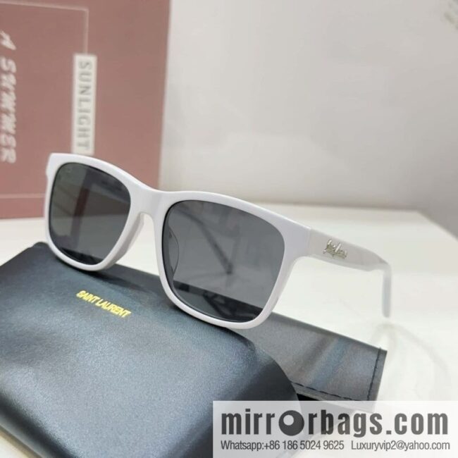 Saint Laurent simple square sunglasses for men and women