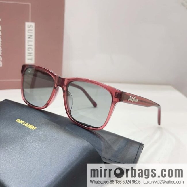 Saint Laurent simple square sunglasses for men and women