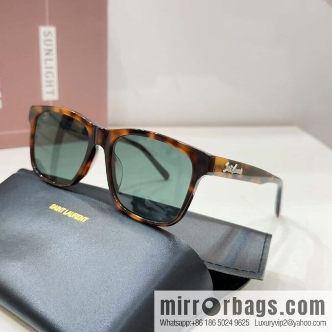 Saint Laurent simple square sunglasses for men and women