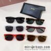 Saint Laurent simple square sunglasses for men and women