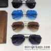 CHROME HEART Classic Double Beam Frameless Sunglasses