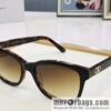 Ferragamo logo temple sunglasses