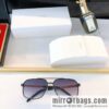 PRADA three-dimensional lettering engraved unisex sunglasses