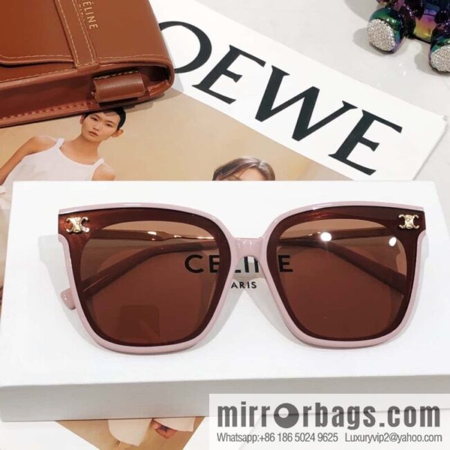 CELINE Celine Arc de Triomphe temple letter logo unisex sunglasses