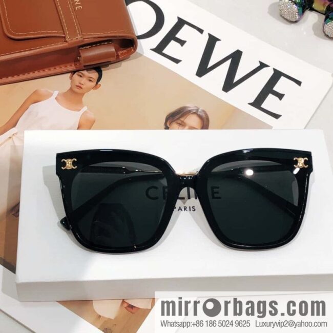 CELINE Celine Arc de Triomphe temple letter logo unisex sunglasses