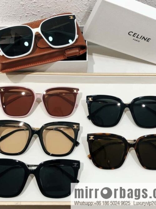 CELINE Celine Arc de Triomphe temple letter logo unisex sunglasses