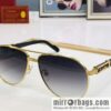 Cartier Metal Frame Unisex Sunglasses