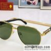 Cartier Metal Frame Unisex Sunglasses