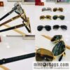 Cartier Metal Frame Unisex Sunglasses