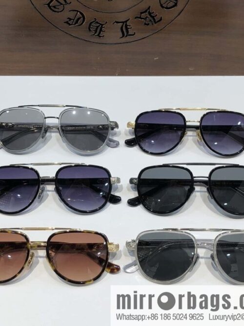 CHROME HEART American retro toad sunglasses