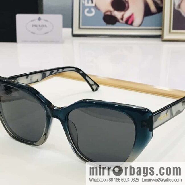 Prada large frame unisex sunglasses