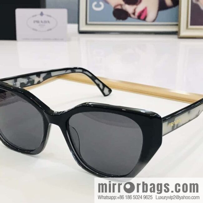Prada large frame unisex sunglasses