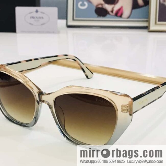 Prada large frame unisex sunglasses