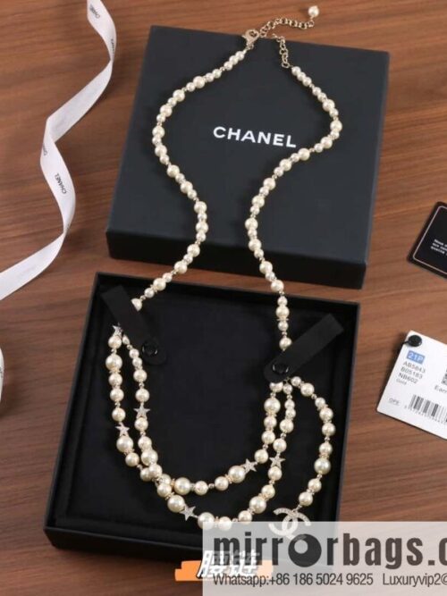 wsxc1692107448206_0-800x800fmrb0bj2wlm31979_20250626025934.jpg New ☑️ CHANEL CHANEL double c pearl pentagram ⭐ star belt belt chain