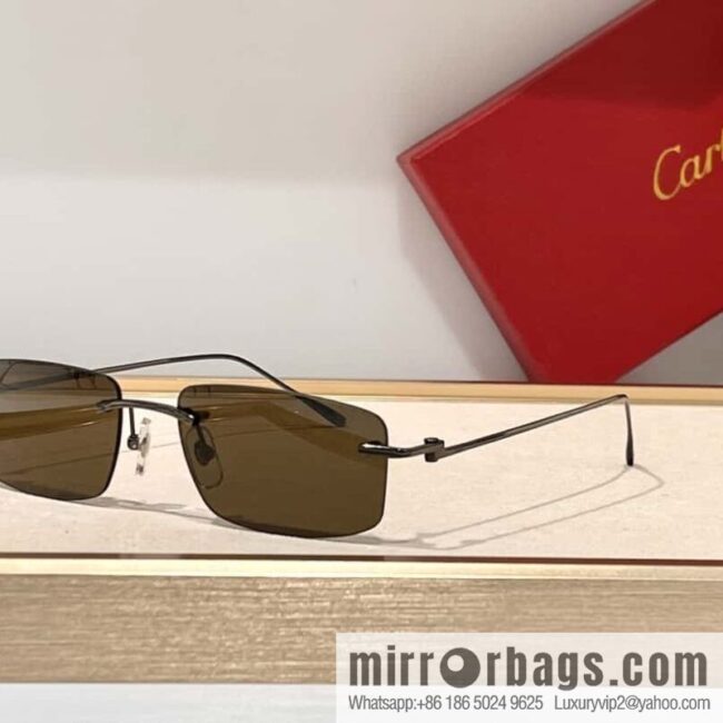 Cartier new men\'s business sunglasses