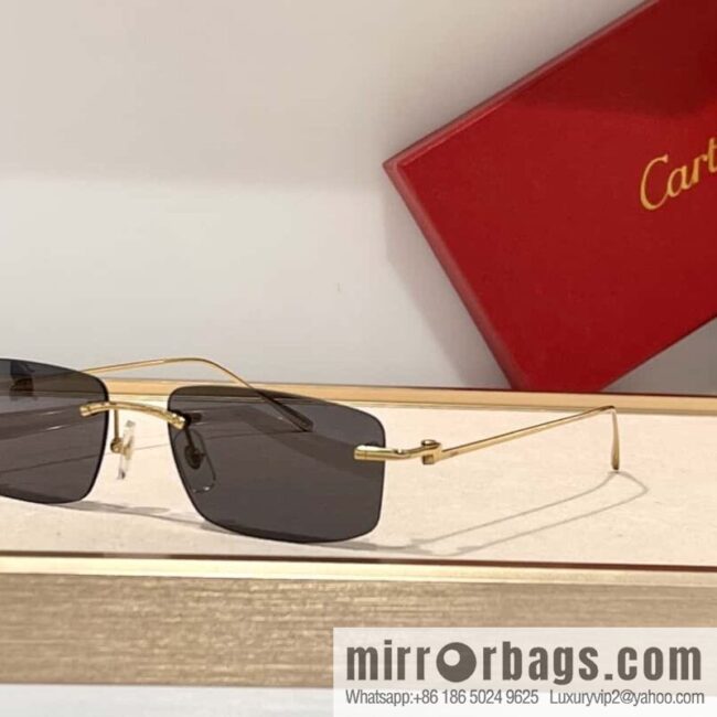 Cartier new men\'s business sunglasses