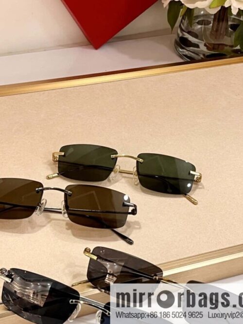 Cartier new men\'s business sunglasses