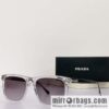PRADA temple metal logo unisex sunglasses