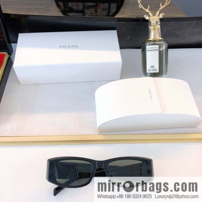 Prada 3D cut temple sunglasses